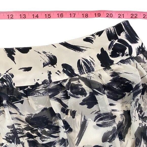 josephine chaus NEW black and white size 22W lined short skirt color true milk v - Picture 7 of 8